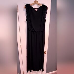 Navy Blue Maxi Dress